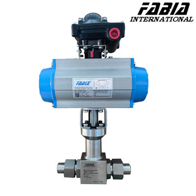 Hoog PHpressure Tweeweg Butt Welding Hoogtemperatuur Ball Valve