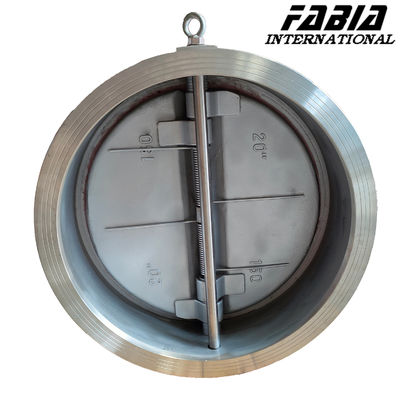 Ventilatie Industrial Butterfly Valve Roestvrij staal Grote diameter DN500