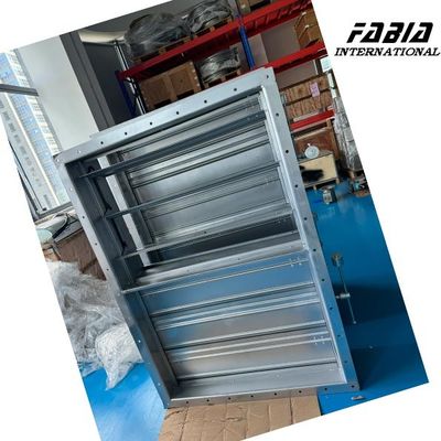 Laagdrukdruppel Swing Non Return Dampper Betrouwbare terugstroompreventie Voor HVAC-systemen