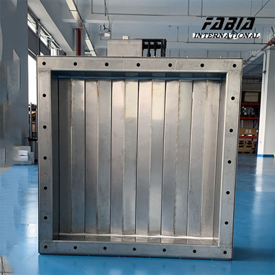 500*500 roestvrij staal Luwerklep Precise Flow Control Voor stofverzamelings- en filtratiesystemen
